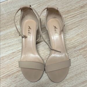 Nude 3” heel